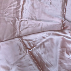 Mood Fabrics New York Silk Fabric Charmeuse Pink 44x457cm 5 Yards