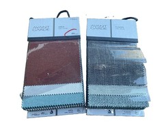 Fabric Sample Book Lot Of 2 Samples Area & Fusion 62 Total Samples Avant Booms