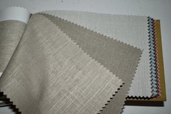FABRIC SAMPLE BOOK Multicolor PACIFIC LINEN Jaclyn Smith Home 49pcs LOT 55%Linen