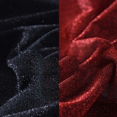 Royal Blue Glitter Fabric for Costume Design and Sewing Royal Blue