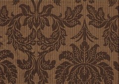 4.25 Yards Robert Allen Fabric Elite Floral Kona Brown Drapery Upholstery