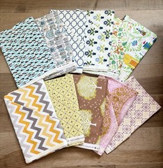 Lot Of 10+ Yards Of Quilting Fabric 100% Cotton: Kaufman, FreeSpirit, Moda, Etc