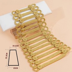 Cosplay Baroque Uniform Decorative Accessories Clothing Applique Patches