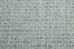 View Sea Light Blue Cream Woven Tweed Texture Regal Upholstery Fabric