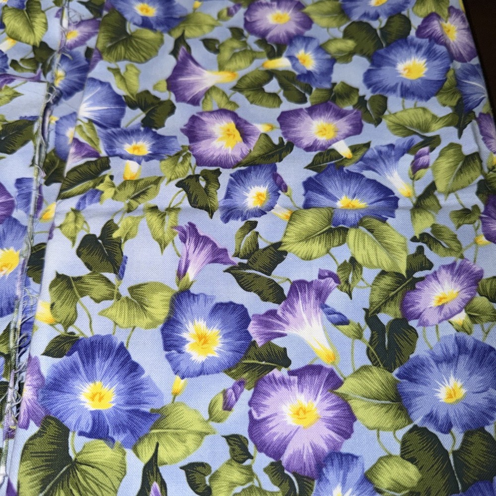 Garden II Fabric Visions 45″ Wide 100% Premium Cotton FVC 2617 2 Pcs CUT 1/2 Yd