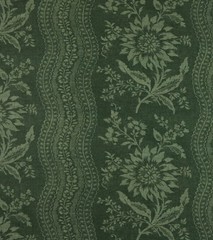 Lisa Fine Curtain Fabric ‘LAVINIA – FOREST GREEN’ 2.5 METRES – 100% LINEN