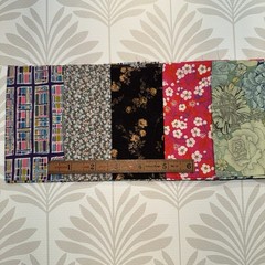 Liberty of London Tana Lawn Bundle of Fat Eighths ~ 10 Prints 9″ x 27″ Floral