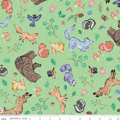 Colorful Critters ~ 5″ x 5″ Squares Riley Blake $3.99 Ships ANY Amount Of Fabric