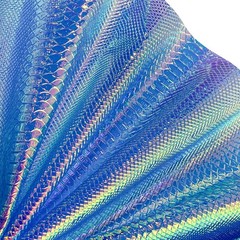 ONEART Iridescent Blue PVC Vinyl Film 16″x54″