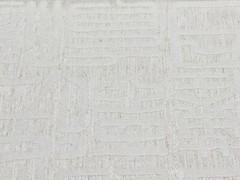 Travers Chinese Calligraphy Jacquard Uphol Fabric- Emperors Seal Natural 4.65 yd