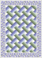 Benartex – Whispering Lilies – African Lilies – Ivory, Fabric BTY