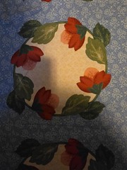 RJR Fabric Thimbleberries Lodge Lakeside Cheater Quilt Faux Applique 2.5yx44″