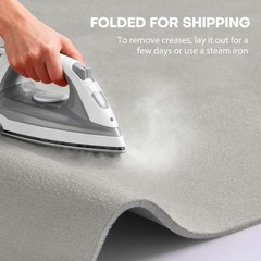 Light Gray Suede Auto Headliner Fabric 108×60 Inch Foam Backing Car Roof Wrap