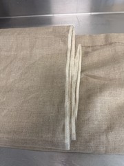 Natural Linen Fabric 10 & 1/2 Yards New Uncut, Very Fine Fabric