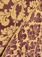 55”wide 60% Silk 40%Cotton heavy brocade Jacquard Fabric Home Upholstery