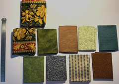 10 FQ/PIECE FABRIC LOT – QUILTING SEW CRAFT COTTON – 2 3/4 YARDS – STASH BLDR!