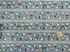 Fabric Floral 1930s Era Designs By Robert Kaufman 1 Yd