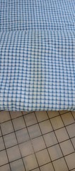 Blue Checkered .. please see photos for sizes. 190″ X 44″Inches