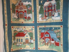 Fabric Traditions Susan Winget #1877 Country Peace Quilting Panels VTG 4 BLOCKS