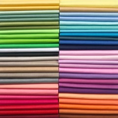 Misscrafts 50Pcs Top Cotton Craft Fabric Bundle Squares Quilting Fabric Pure