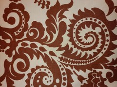 Wood Fern Ivory Cotton Fabric Rowan Westminster Fibers 55″ Wide Amy Butler