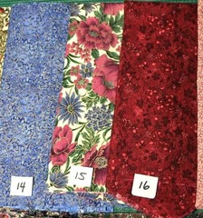 YOUR CHOICE: SCRAPS, FQs 1/4 Yds paisley floral calico cotton quilting Fabric