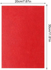 40Pcs Felt Fabric Sheet, 40 Colors Soft Felt Fabric Sheet 20 X 30Cm Felt Square