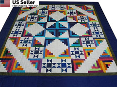 50pcs 10 x 10 inch Multicolor Cotton Fabric Bundle solid 10 X 10,