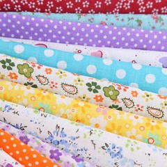 100PCs Square Patchwork Cotton Assorted DIY Sewing Patterns
