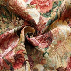 Vintage French Luxury Flowers Decorative Jacquard Tapestry Fabrics 58″Wide New