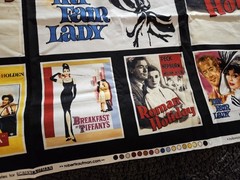 42 X 47 Hollywood 1985 Cinema Robert Kaufman Fabrics Audrey Hepburn Fair Lady