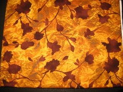 1yd 2008 RJR Balinese Traditions Batik Tonal Blender Fall Autumn Leaf Fabric