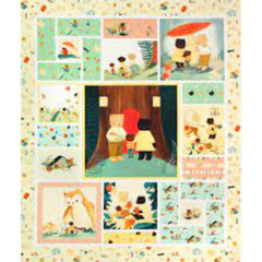 Dream World The Littlest Family’s Big Day 43/44″W Cotton Panel Fabric