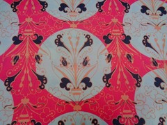 NOCHELLA – TOP DRAWER – Full Moon Pink Background – Very Cute 1 Yard Piece