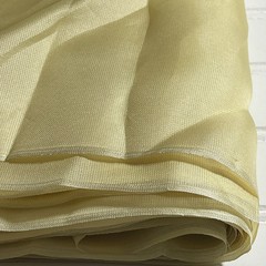 SILK YELLOW FABRIC 10 Yards x 21 Inches Wide or 360 Inches x 21 Wide