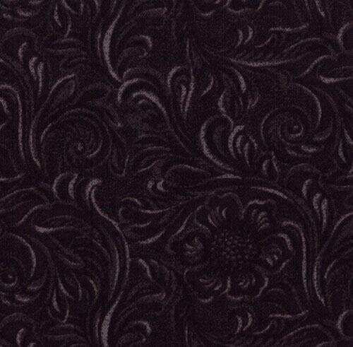 Moda TOOLED LEATHER Black 11216 16 Quilt Fabric By The Yard By Sara Khammash