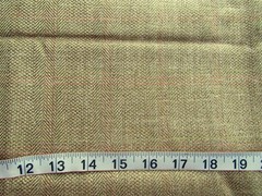 7/8 yd x 60″ Wool Herringbone Weave, Greenish Gold with hints of Orange