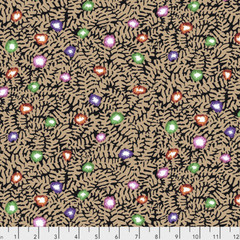 Free Spirit Kaffe Fassett PWGP184 Moss Flower Ochre Cotton Quilting Fabric by Yd