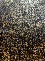 Black / Gold Metallic Damask Jacquard Brocade Fabric (110 in.) Sold By The Yd