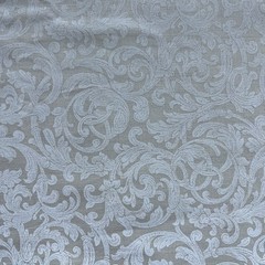 1 yd cut cotton fabric – 109″ wide – White on Cream Filigree Print – Jo-Ann’s