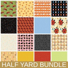 Bok Bok Meow Half Yard Bundle by Hawthorne Supply Co