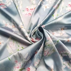 58”Wide By Yard Slightly Stretch Satin Material Kimono Scarves Fabric Charmeuse