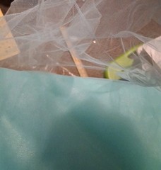 Aqua Blue Tulle 56″ Wide X 5 Yards(180″ Total Length)