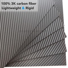 2.0mm 200x300mm Carbon Fiber Sheet Twill Matte.0.5~5mm 300×400/400x500mm Avai…