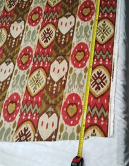 Aztec Tribal Print Fabric Collection Richloom Kachina Ikat Appox 40″X 52″ Read