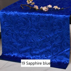Velvet Embossing Floral Fabric Cloth DIY Retro for Tablecloth Sofa Cushion Cover