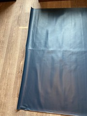 PROFESSIONAL GRADE BLUE MARINE VINYL UPHOLSTERY FABRIC 55″ x 94″