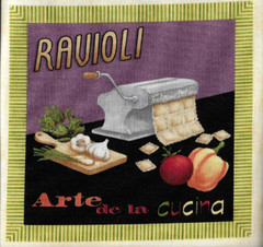 45″ 100% cotton panel “Al Dente” by Wilmington Fabrics