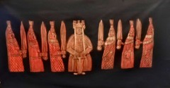 Batik wall art