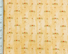 Primitive Lifestyles Fabri-Quilt hearts Cotton Fabric 44″ Floral Yardage